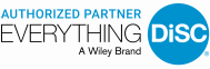 everything disc authorized partner logo color